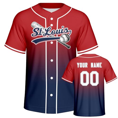 Jersey de béisbol personalizado Tomized para hombre, mujer y jóvenes miniatura 1