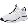 PUMA womens 19435503 Running Shoe, Puma White-angel Blue-puma Black, 5.5 US