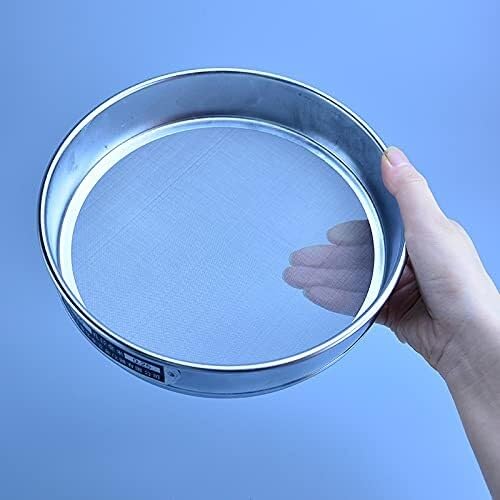 Labor-Sieb 20 Cm Durchmesser – 24 Mesh (0,85 Mm) Aus Edelstahl, Verchromter Rahmen – Ideal Für Mehl, Pulver & Körner