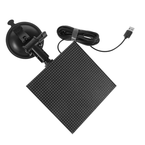 Écran intelligent pour vitre arrière en aluminium Toddmomy avec matrice LED 32X32