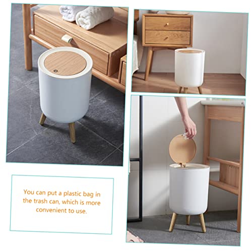 Papelera alta elegante Holibanna para hogar y oficina miniatura 3