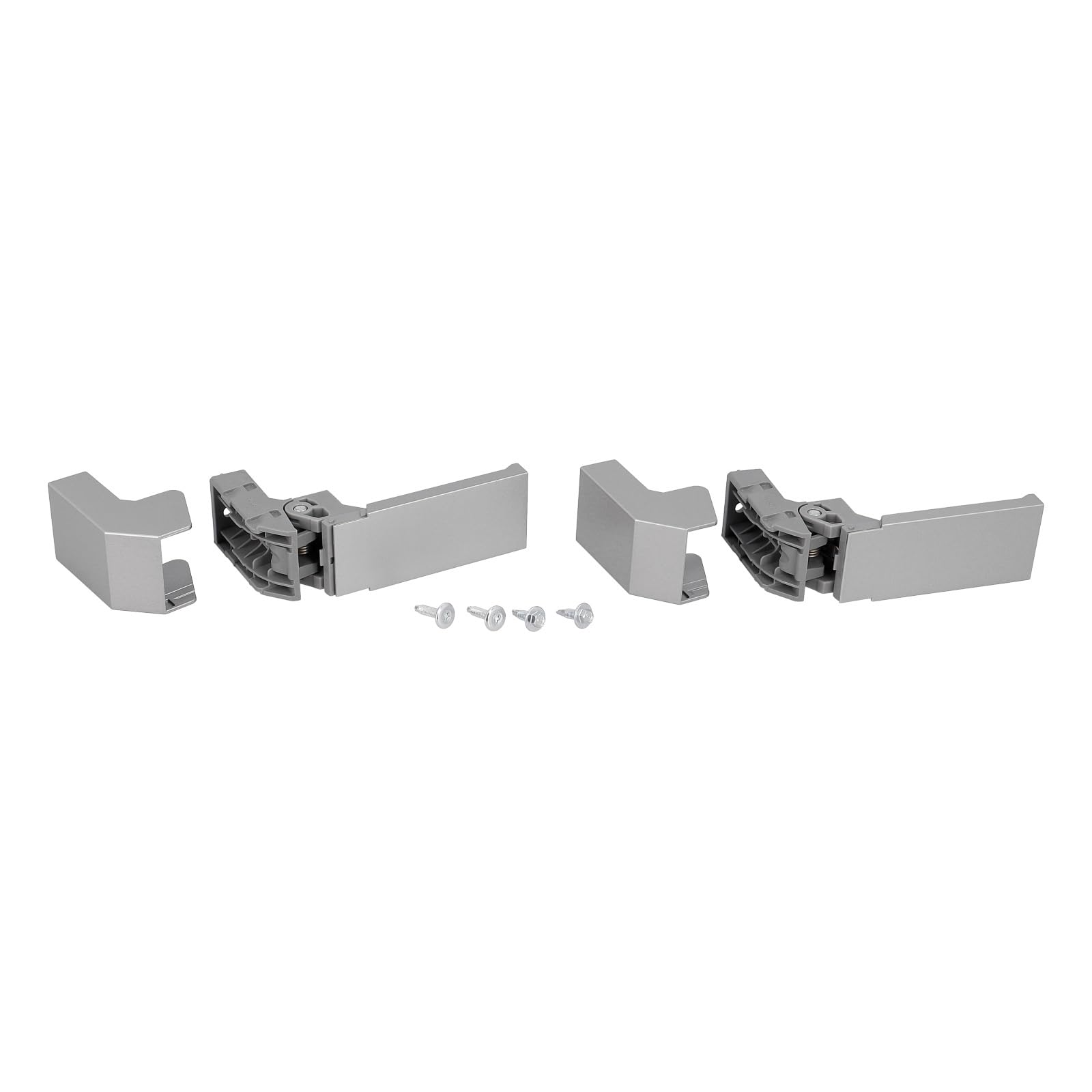 easyPART passend für LIEBHERR 9590204 Reperatursatz für Türgriff an | Kühlschrank, Kühlgerät, Griff, Handgriff, Türverschluss, Kühlschranktür, Reparaturset, Klemme, Halterung