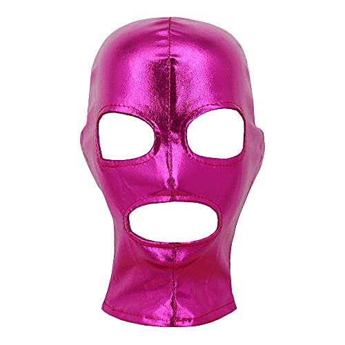 Image of Metallic Cycling Face Neck Mask Hat Ultra Balaclava Hood