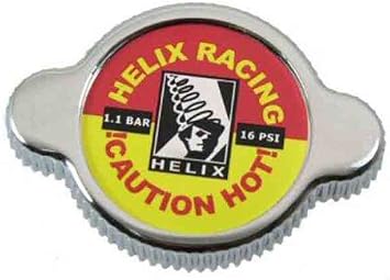 Helix Racing Products Radiator Cap - Silver - 16psi  1.1 Bar 212-1113