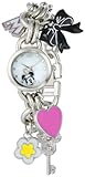 Disney Women's MN2012 Minnie Mouse Mother-of-Pearl Dial Charm Watch