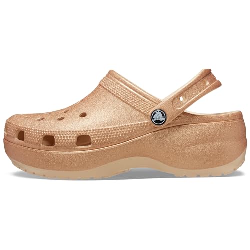 Image of Crocs Women Classic Platform Glitter Clog