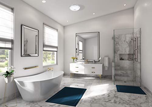 Hunter 81021 Ventilation Victorian Bathroom Exhaust Fan And Light Combination, Silver (Bathroom Vent Fan, Exhaust Fan) #TOP5