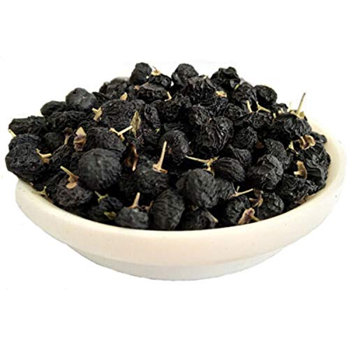 通用 50g-500g China Té de Hierbas Wolfberry Dried Lycii Wild Black Goji Berry Green Food Hierbas (250g) - Imagen 4
