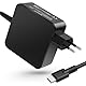 65W USB C Netzteil Laptop Ladekabel Ladegerät für Asus, Huawei Matebook, Lenovo Thinkpad, MacBook Pro/Air, HP Spectre, Chromebook, Xiaomi Air Acer