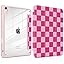 Rose & Light Pink Checkerboard