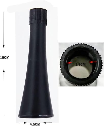 Miniatura 3 de BIAOMEI Pieza de repuesto de fábrica genuina de cono de goma de plástico para pistola de limpieza de coche negro z-020 y herramienta de soplado de