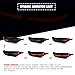 T T-ABC New Taillight Compatible with Toyota Corolla Tail Light 2020-2026 L LE SE Nightshade XSE XLE Apex Edition Hybrid Rear Lights Spoiler Trunk Accessories Custom Back Replacement (T2R Sedan)