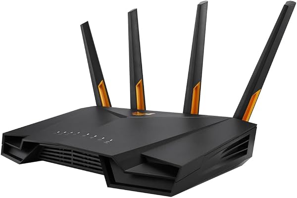 ASUS TUF-AX4200 - Routeur Gaming AX4200 avec Wi-FI 6 (802.11ax) Double Bande, Mode Gaming Mobile, AiProtection Pro Gratuit à Vie, AiMesh, Gear Accelerator, Port Gaming et Adaptive QoS - 5