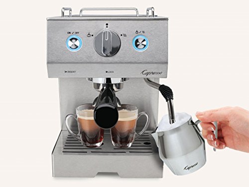 Capresso Cafe Pro Espresso Maker, 42 Oz, Silver #TOP3