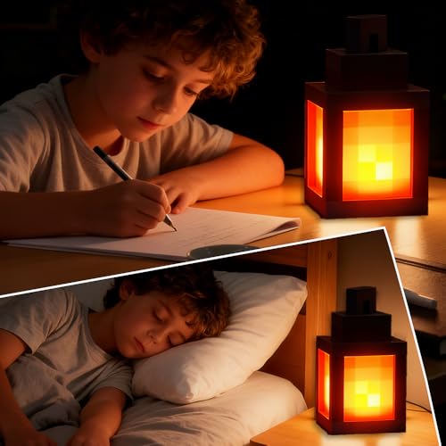 Veilleuse murale pixelated LED 16 couleurs avec télécommande pour chambre - 7