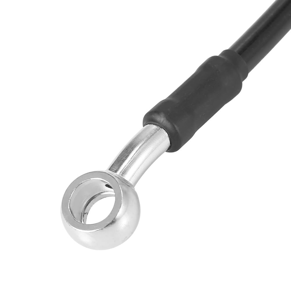Moto Tubo Freno Tubo Flessibile per Olio Frizione Freno Moto Tubo Universale Intrecciato in Acciaio Inossidabile Rinforzato Idraulico da 40 Cm-200 Cm(180cm)