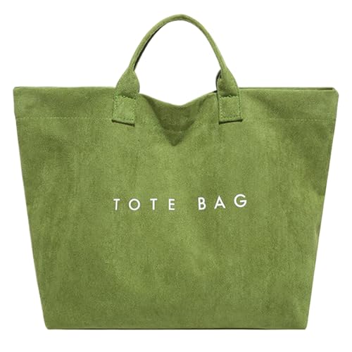 Bolso de ante falso grande para mujer miniatura 1
