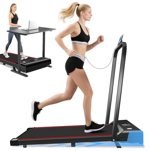 Tapis Roulant Elettrico con Inclinazione, 1-6km/h Regolabile Walking...