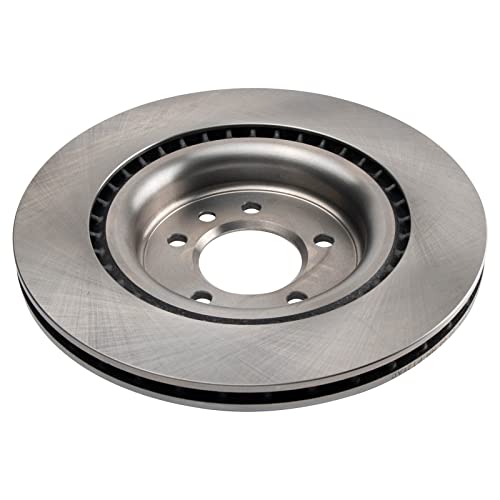 Image of TRQ Rear Ceramic Brake Pad and Rotor Set | For 14-17 Land Rover Range Rover with 350mm Diameter Rear Rotors 18-20 Land Discovery V6 3.0L Gas Engine 21 Range V6 3.0L