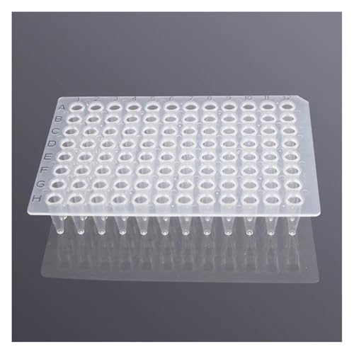 Microplaques PCR 96 puits évitant l'évaporation avec tubes transparents 0.1 ml pour laboratoire