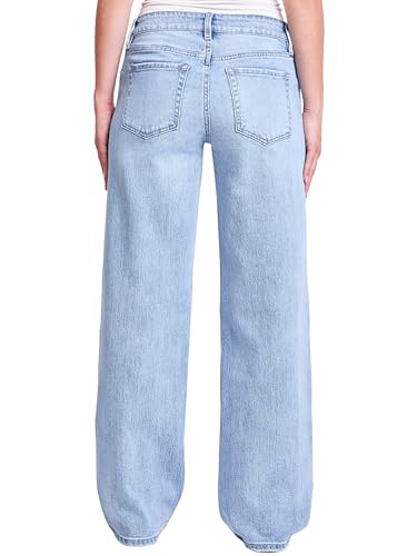 YMI Women's Brittany Low Rise Wide Leg Jeans3