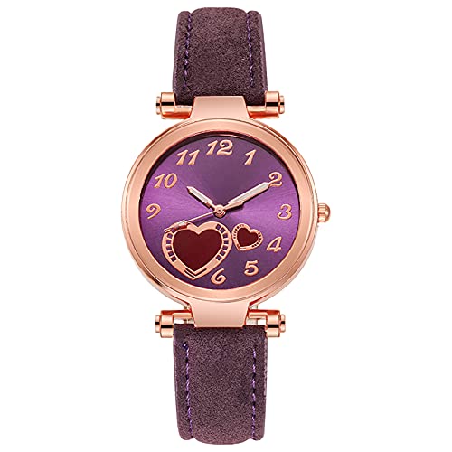 Orologio da donna alla moda casual con cuore carino orologio al...