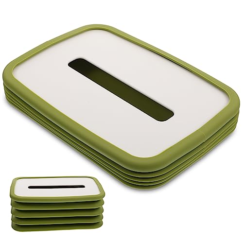 Ciieeo Folding Paper Box Decorative Napkin Holder Tissue Box Cover Organizer Desktop Tissue Storage Case