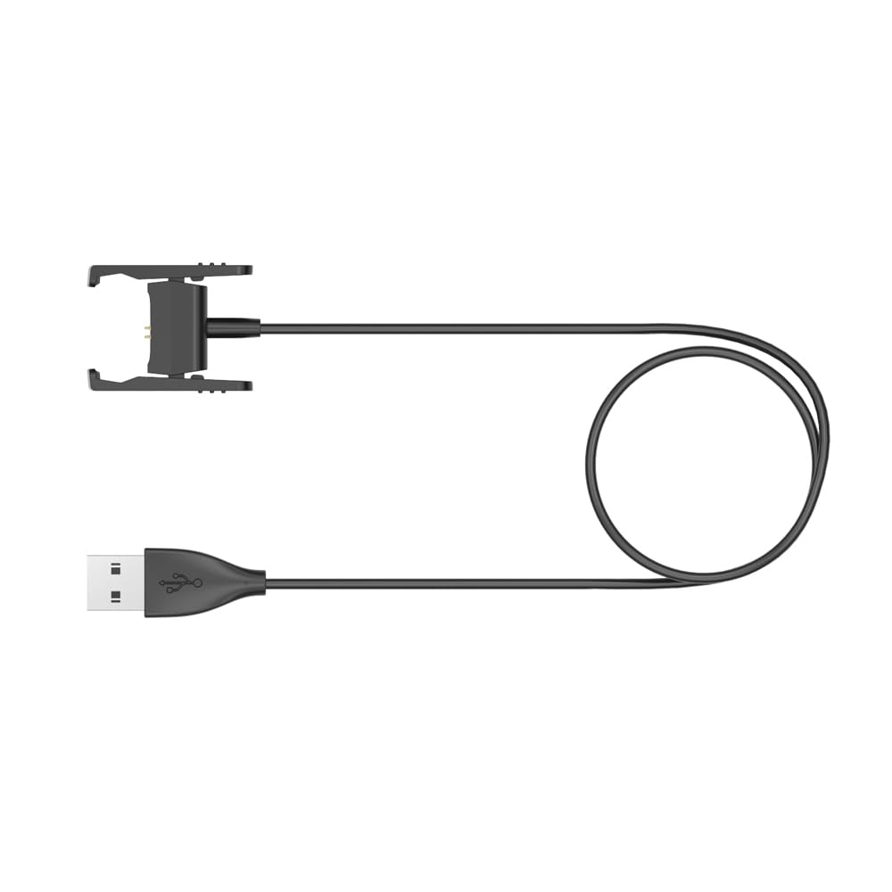 Cavo Di Ricarica USB Per Fitbit Charge 2 – Lunghezza 1m, Resistente E Portatile