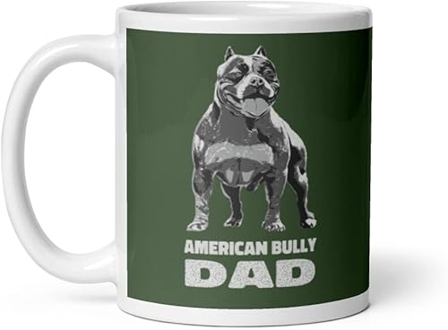 Miniatura 2 de Taza American Bully  2 tamaños  Taza para propietarios de bulldog americano