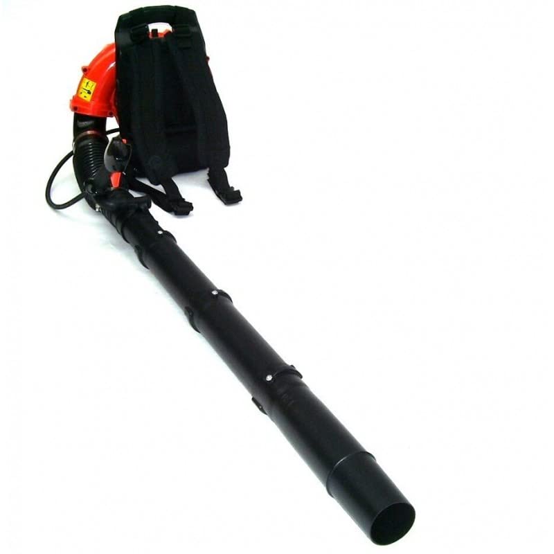 Soffiatore Foglie a Zaino Motore a Scoppio 2 Tempi 52CC 1,25KW 7000rpm Serbatoio 1,7 Lt con Spallacci Spalla Imbottiti Regolabili Manico Ergonomico per Manutenzione Per Giardino Esterno