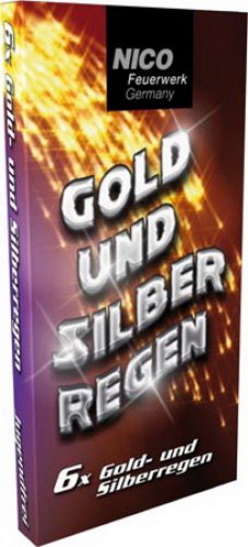 Preisvergleich Produktbild 6er Gold- & Silberregen, Kl.1, 5 Set