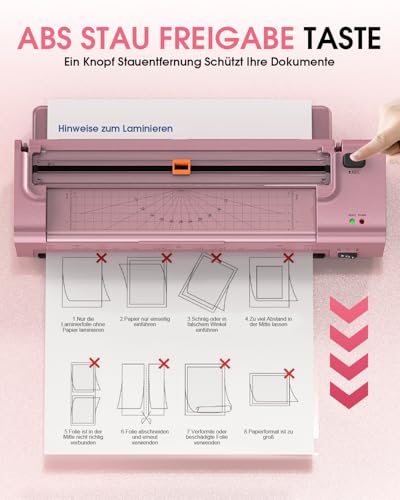 Machine à plastifier A3 A4 avec film chaud froid pour plastification de bureau