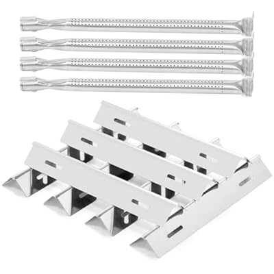 Gcostar Grill Replacement Parts for Napoleon P500RSIBPSS-3 Prestige 500 4-Burner Liquid Propane Infrared Gas Grill, Replacement Part for Napoleon Burner N100-0044 sear Plate N305-0082