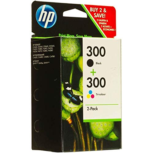 HP 300 cartuchos de tinta combinados (3 unidades)