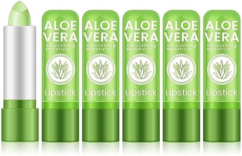 3 Pcs Aloe Vera Lipstick,Long Lasting Lip Care — alternate angle