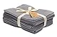 Kindsgard Mullwindeln „bovbov“ – Grau – 10er-Pack aus 100% Baumwolle – extra saugfähig, weich & atmungsaktiv – Spucktücher & Alltagshelfer – Unisex Baby Basics – ideal für Neugeborene & unterwegs