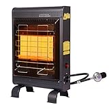 Propane Heater Indoor and Outdoor,18000 BTU Propane Patio Heater with ODS &...