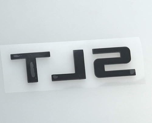 Miniatura 5 de Una pieza de repuesto de emblema SLT para GMC Sierra GMC Yukon 1500HD 2500HD 3500HD 2014-2020 (negro brillante)