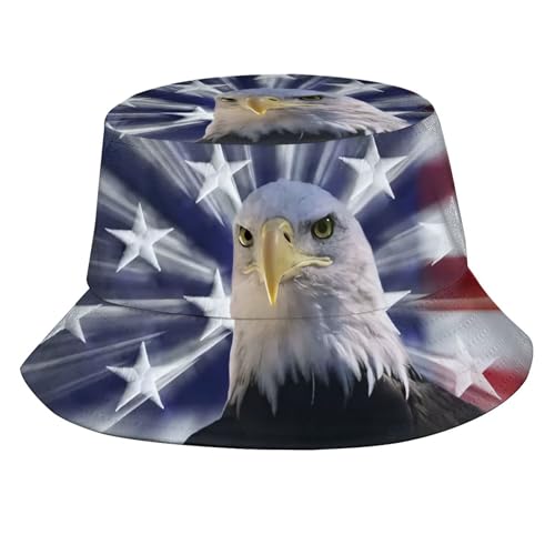 Image of Bucket Hat for Women Men, Fashion Print Outdoor Beach Hat Packable Sun Cap for Travel Hiking