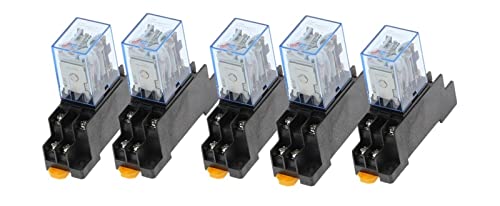 Relais de puissance DPDT 8 broches AC 12V bobine électromagnétique MY2NJ lot de 50