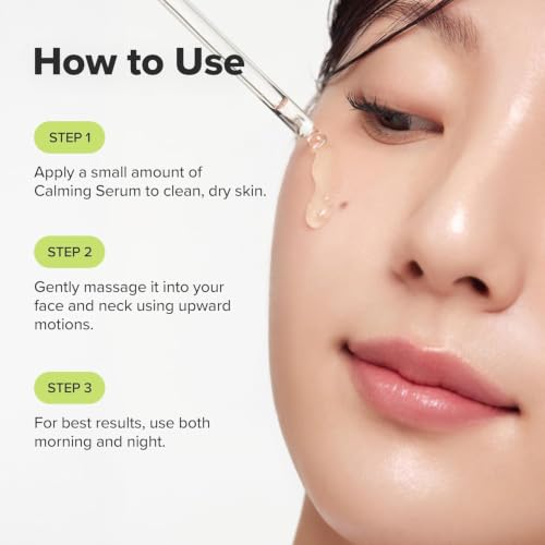 Image of Calming Serum (30ml) - Lightweight Soothing Face Serum for Redness Relief, Daily Hydration & Sensitive Skin Care (Style-17)