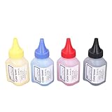  404s Poudre de Recharge de Toner Universelle, Recharge D\'imprimante Plusieurs Couleurs, Ensemble de Poudre de Toner, Poudre de Toner Compatible, Recharge de Poudre de Toner,