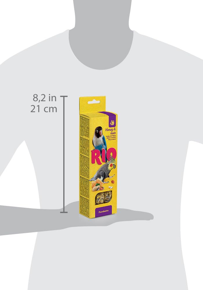 RIO Sticks for Parakeets with Honey And Nuts 2x75 Gram