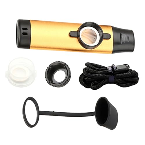 JOINPAYA カズー 楽器 金属製 簡単に習得できる 演奏用音楽 ギター伴奏 ウクレレ対応 持ち運び便利 室内アウトドア対応