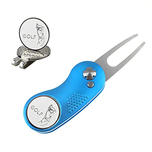 Kofull Outil de réparation de Pitch Mark Golf Pitch Mark...