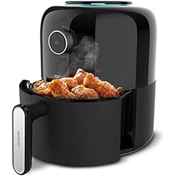 Cecotec Freidora sin Aceite de 2,5 L de Aire Caliente Cecofry Pixel 2500. 1000 W, Dietética, Manual y Compacta, Temporizador, Control de Temperatura, Tecnología PerfectCook, Pies Anti-deslizantes