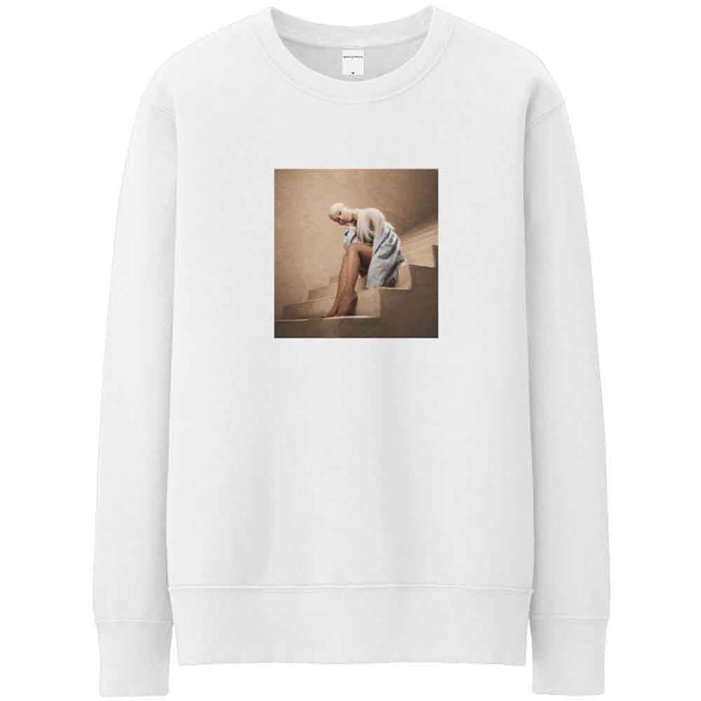 Rock Off officially licensed products Ariana Grande Staircase Sweatshirt S White