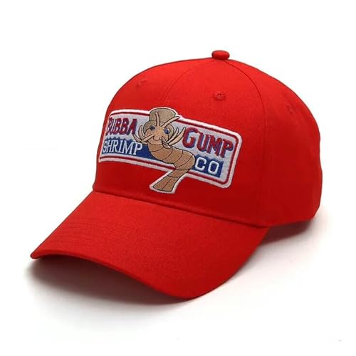 Gorra de béisbol con bordado de Forrest Gump confeccionada con acabados de alta calidad