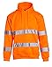 Produktbild Blackrock Hochsichtbares orangefarbenes Kapuzen-Sweatshirt, für Herren und Damen, sicher und bequem, hohe Sichtbarkeit, reflektierende Sicherheitskleidung, vollständig EN-zertifiziert  Größe M