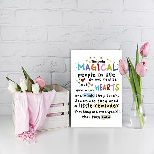 Bennloos VVO-024-BH Colours Positivity Card, Thank You Friendship Card Gifts thumb #4